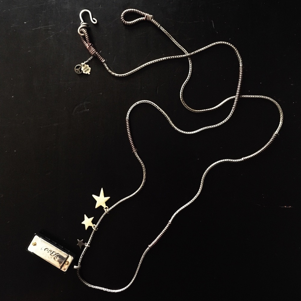 Harmonica necklace